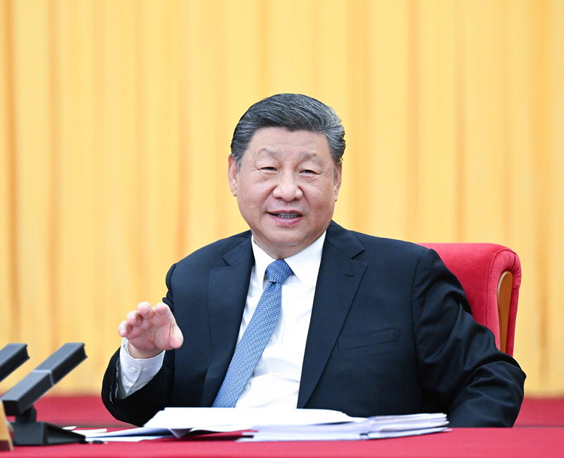 2025年3月6日，習(xí)近平總書記看望參加全國(guó)政協(xié)十四屆三次會(huì)議的民盟、民進(jìn)、教育界委員，并參加聯(lián)組會(huì)。