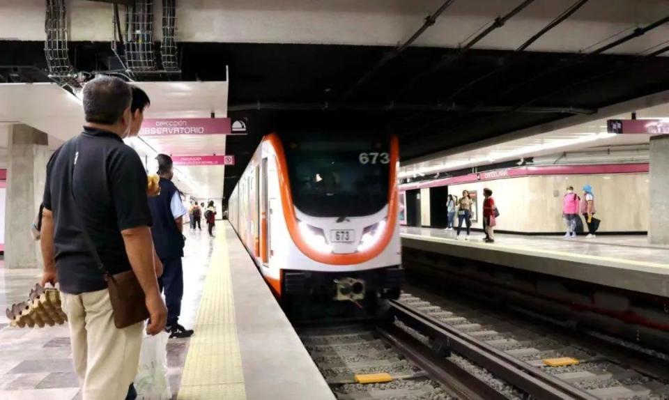 ?墨西哥城地鐵1號線。中國中車供圖。